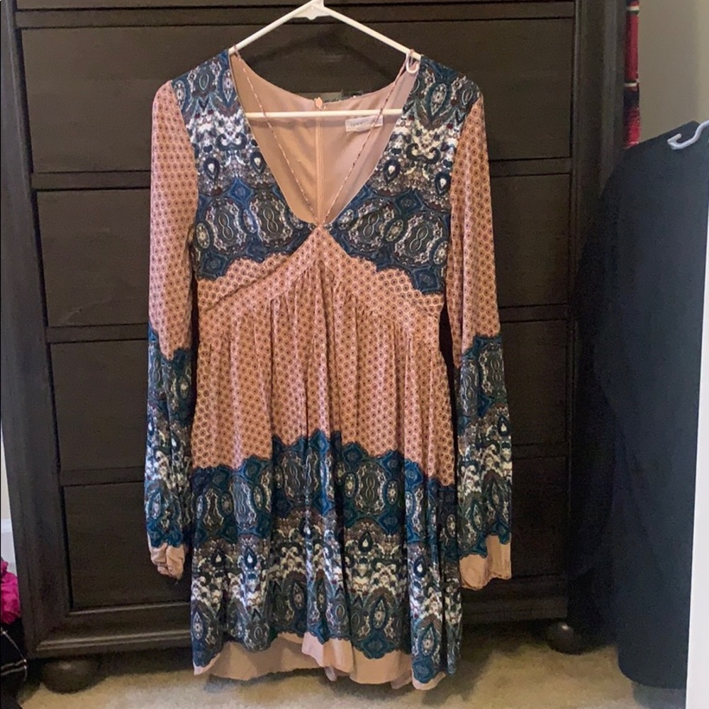 Long sleeve fall dress